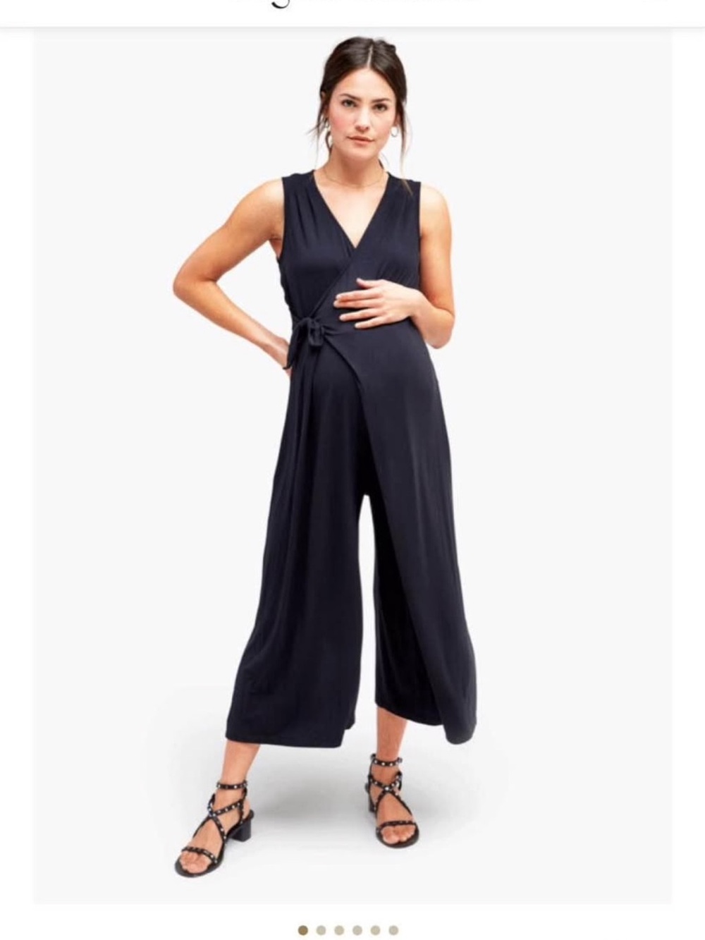 Ingrid & Isabel maternity / postpartum / nursing romper size small